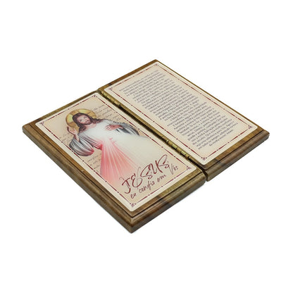 Quadro de Mesa Jesus, Eu confio em Vós