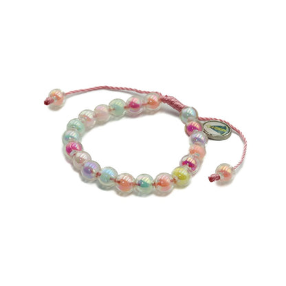Pulseira Infantil regulavel Furtacor 8mm - Nossa Senhora Aparecida