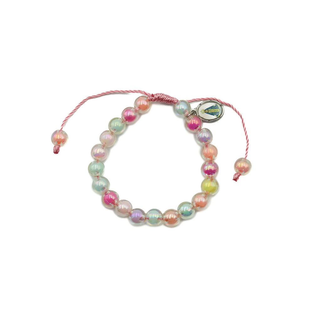 Pulseira Infantil regulavel Furtacor 8mm - Nossa Senhora Aparecida