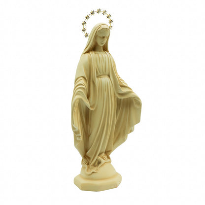 Imagem Nossa Senhora Graças 32cm Resina Marfim