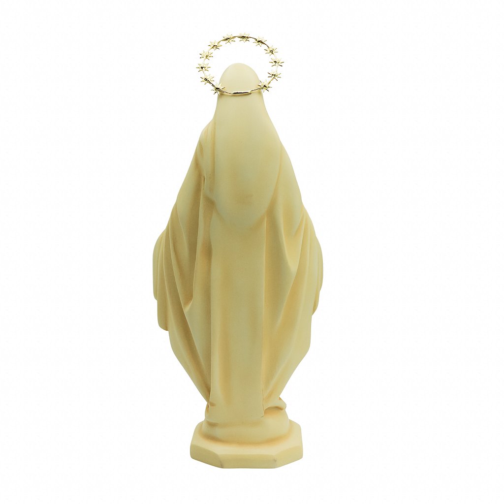 Imagem Nossa Senhora Graças 32cm Resina Marfim