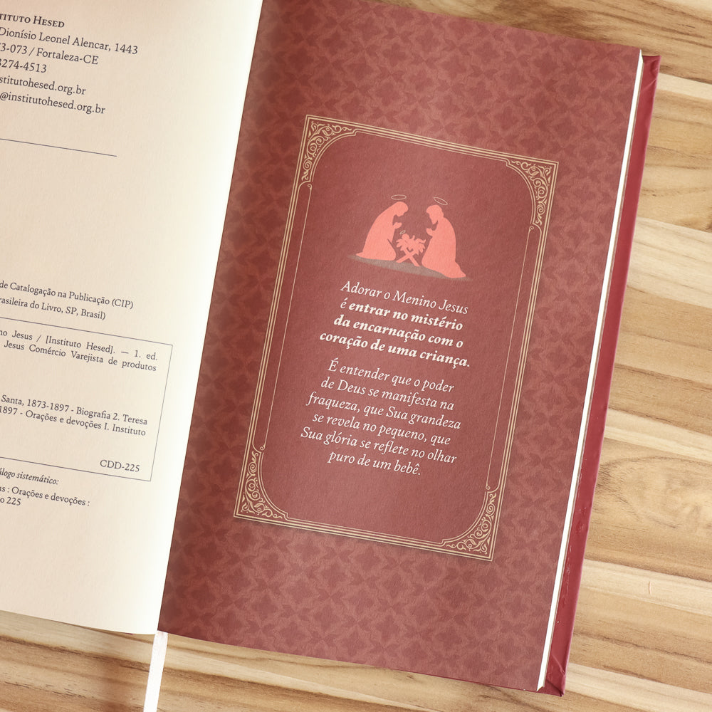 Devocionário ao Menino Jesus - Quanto Mais Me Honrardes Mais Eu Vos Favorecerei - Hesed