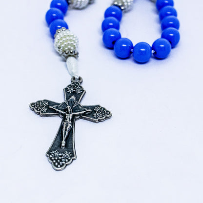 Terço na Bolsinha Manto - Nossa Senhora das Graças