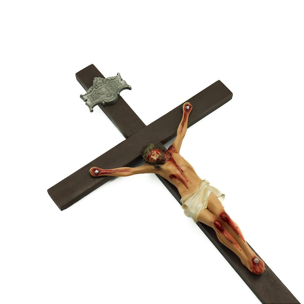 Crucifixo 36 cm - Colorido