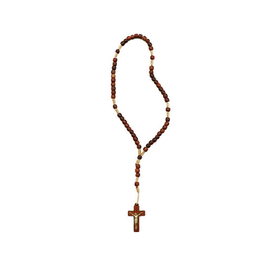 Terço Pequeno Cruz de Madeira