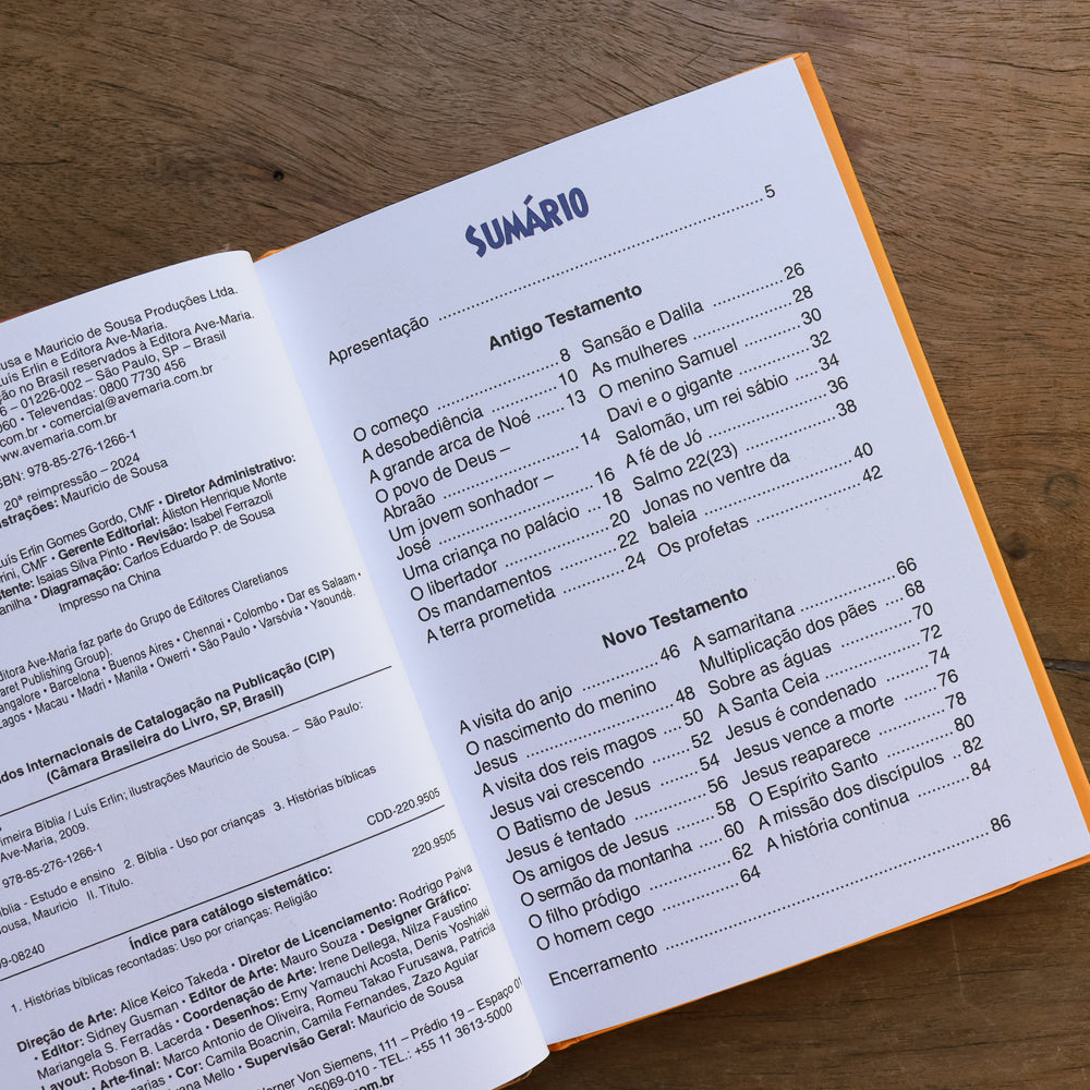 Minha Primeira Bíblia com a turma da Mônica - Bolso