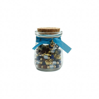 Terço Milagre da Pesca Nossa Senhora Aparecida Azul 10mm