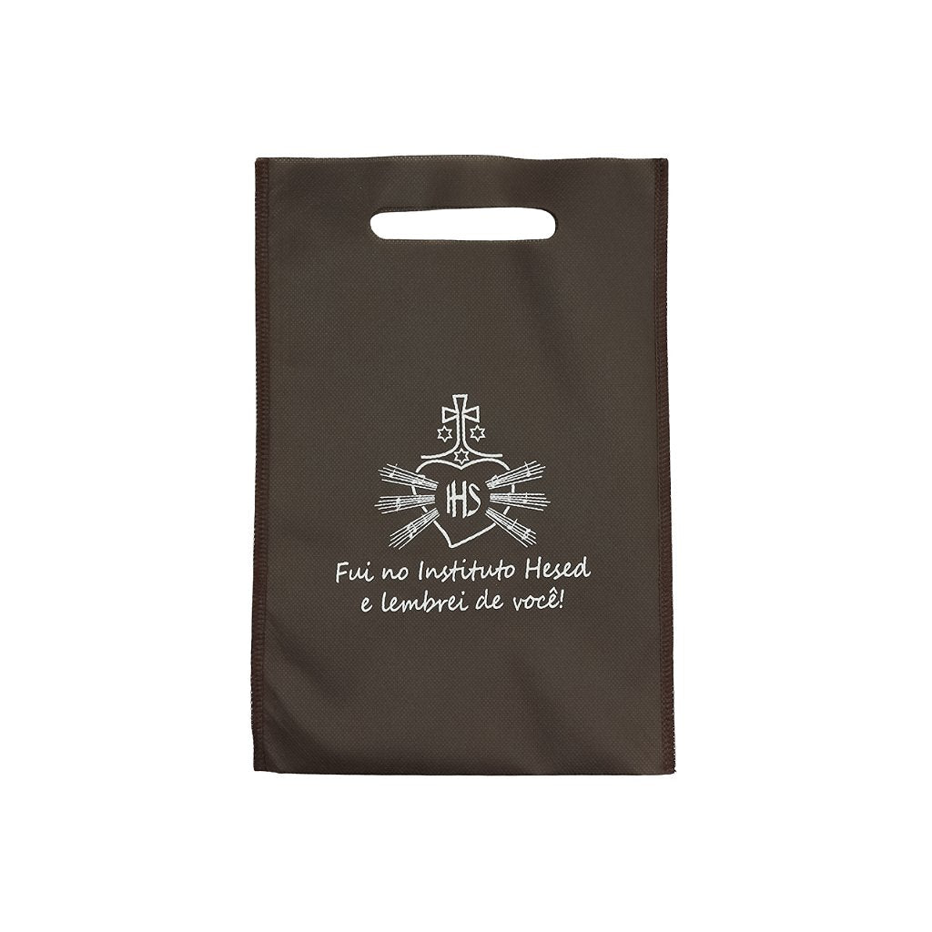 Saquinho TNT presente 19x30 - Marrom Escuro (P)